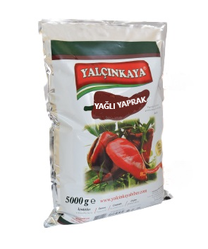 YAĞLI YAPRAK PUL BİBER 5000 G