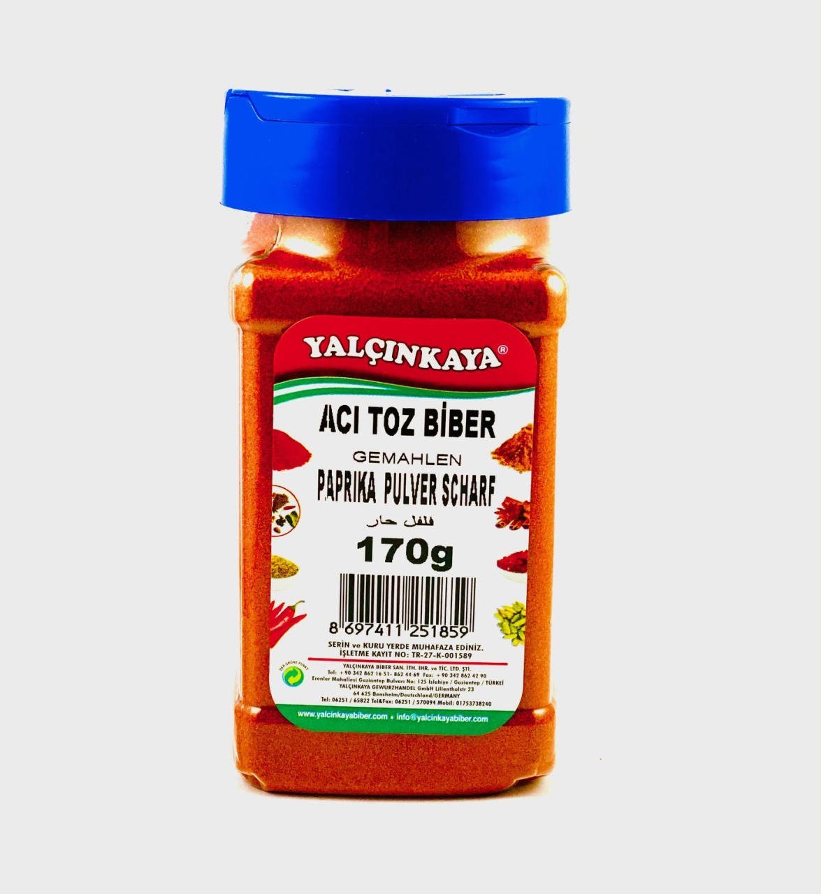 ACI TOZ BİBER 170 GRAM